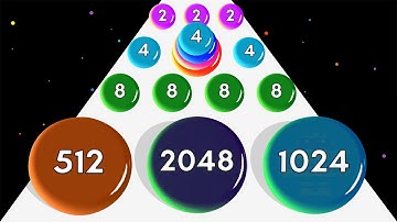 Flip Merger 3D - Jelly 2048 Game (Endless Mode)