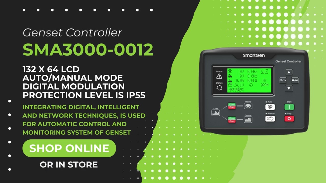 Genset Controller SMA3000 0012