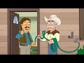 Wild west and bruce  family guy