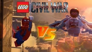 EPIC BATTLE! Spider-Man vs Falcon - Lego Marvel: Civil War screenshot 2