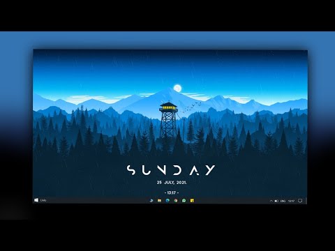 How To Make Your Windows 10 Desktop Look Cool And Professional, Customize Windows 10 || All U Need