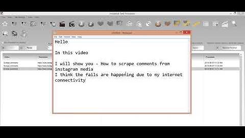 Instadub scrape comments from a media