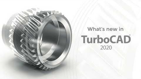 TurboCAD 2020- Introduction To All New Features!
