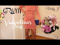 🍃3 in 1 Valentine's Day GRWM / Makeup /Outfit and Rocking New Hair ✂️/ VickyJ