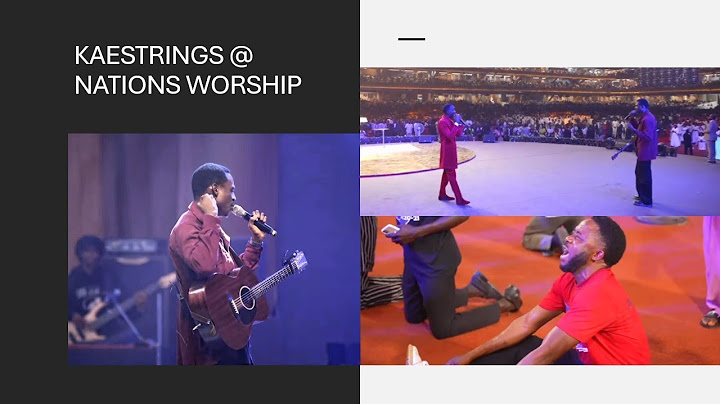 Kaestrings In Powerful Worship With Dr Paul Enenche At Nations Worship 2025