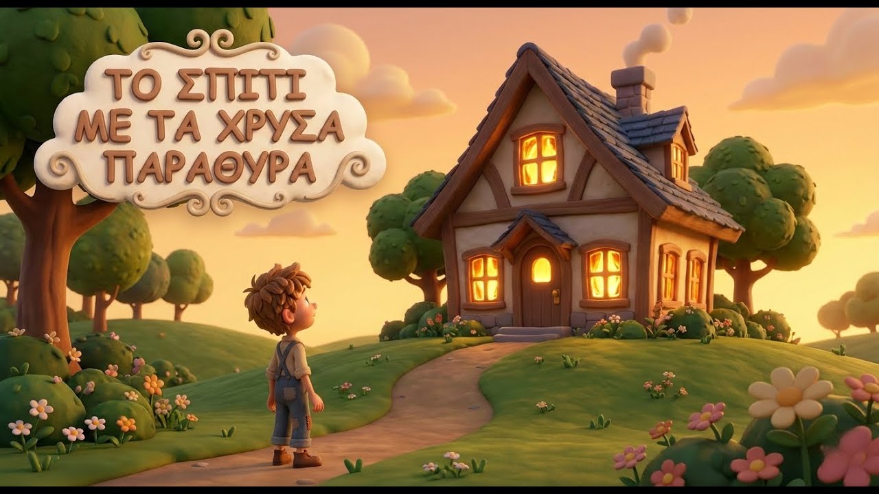 ΤΟ ΣΠΙΤΙ ΜΕ ΤΑ ΧΡΥΣΑ ΠΑΡΑΘΥΡΑ ✨ΑΦΗΓΗΣΗ ΠΑΡΑΜΥΘΙΟΥ ΣΤΑ ΕΛΛΗΝΙΚΑ✨