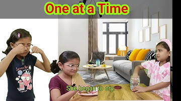 One at a time |Class 4 English lesson | Moral Lesson #english #education