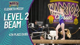 Level 2 Beam Routine (9.65) - Warrior Classic 2022