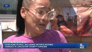 Victim's mother among four more people being charged in teen's shooting death