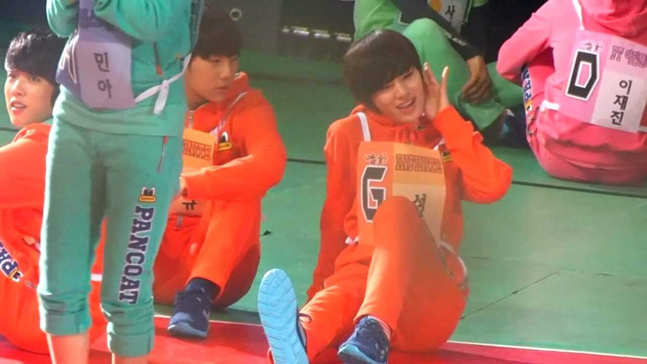 130128 아이돌스타 육상양궁 선수권대회 INFINITE 성종1