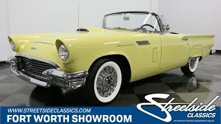 THUNDERBIRD　ヴィンテージ　イエロー #132 Arko 05521Y 1955 Ford Thunderbird Convertible Yellow 1-32