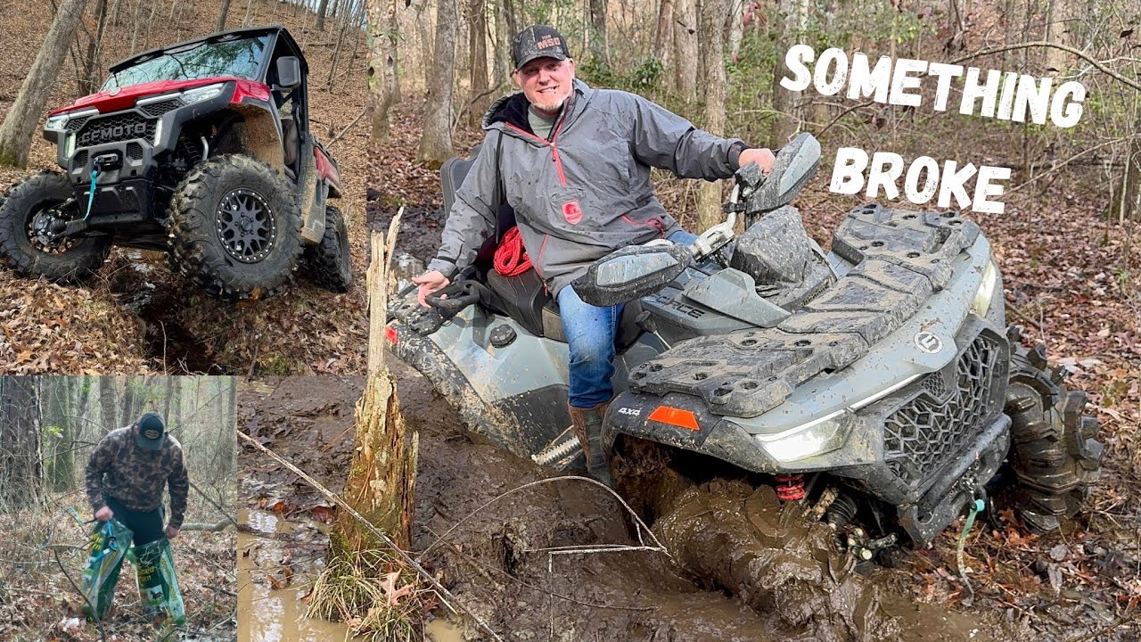 CFMOTO U10 Pro & CFORCE 1000 Recovery Rescue Gone Wrong | I broke it!