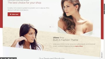 Ultimo Virtuemart Template demo