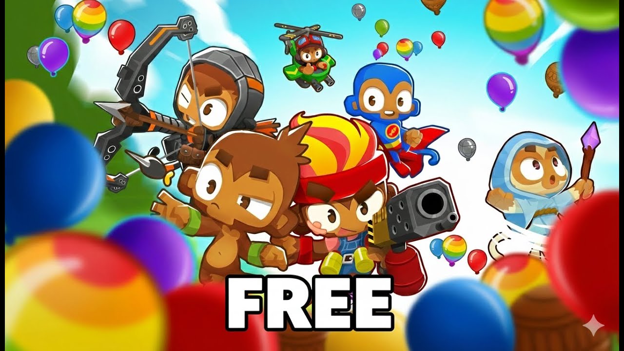 Balloons TD6 БЕСПЛАТНО на Epic Games | Не пропустите!