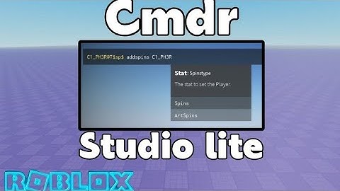 How to make Grow a garden Cmdr in studio lite - Tutorial Guide