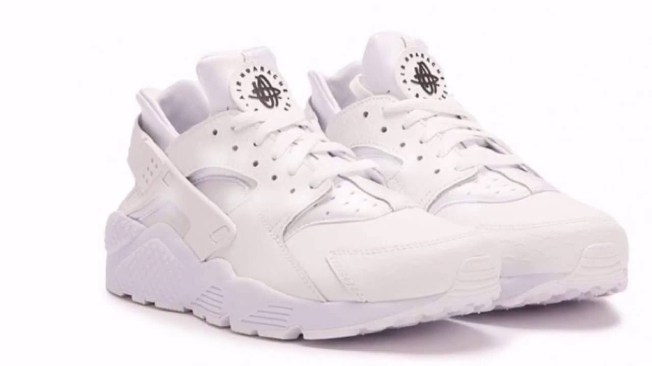 huarache run white