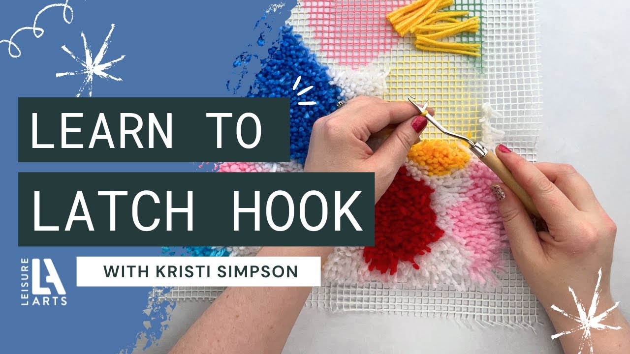 DIY Latch Hook Kit, Create Your Own Design!