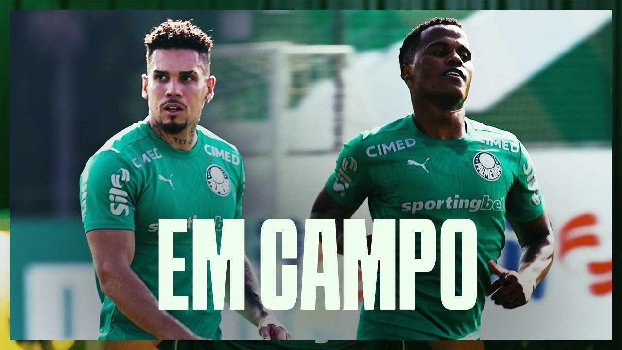 JHON NA ÁREA! REFORÇO PARTICIPA DE PARTE DO TREINO DO PALMEIRAS