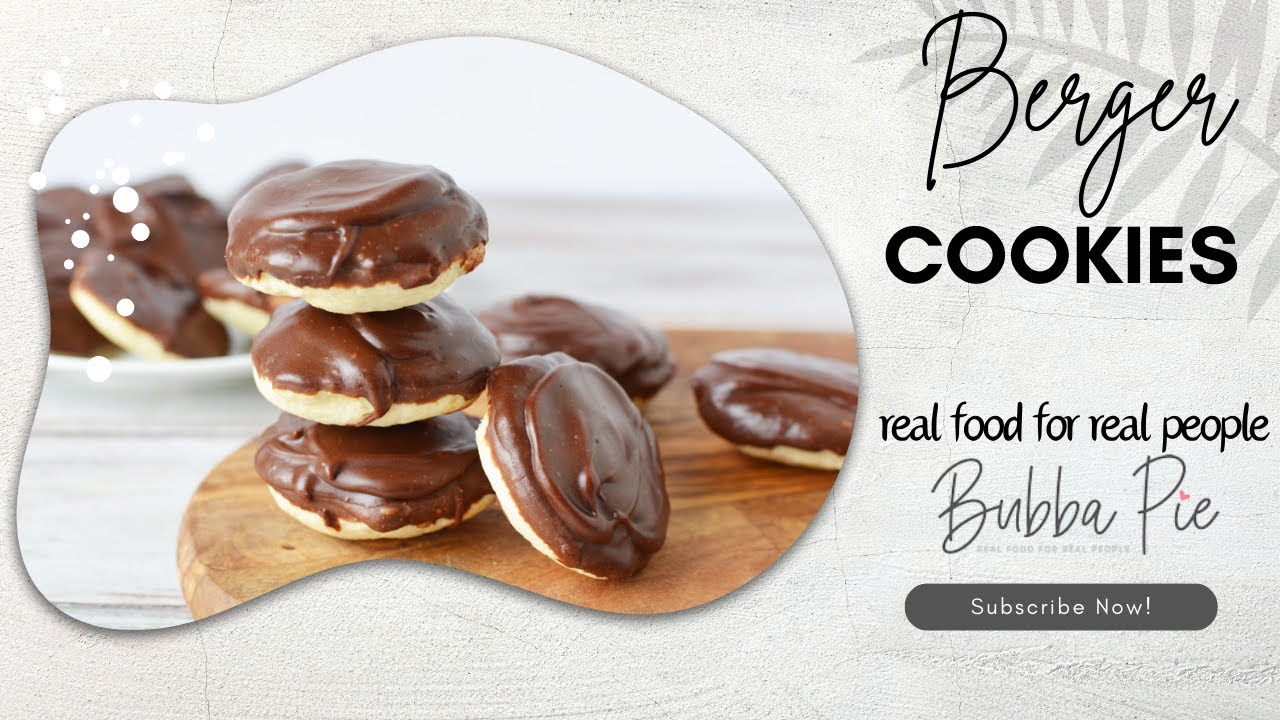 EASY BERGER COOKIES RECIPE YouTube