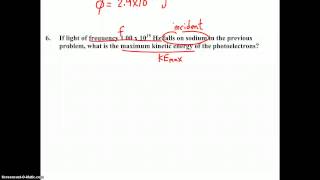 Regents Modern Physics Problem Set #5-6