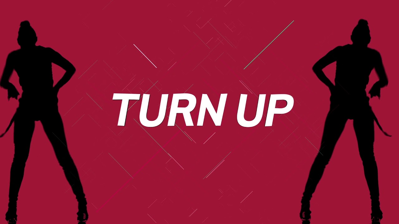 Back ya. Turn up. Turn up logo Dance. Turn up logo.