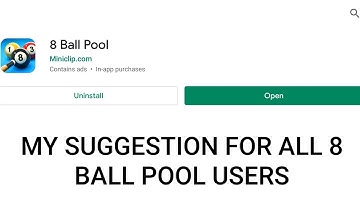 My Suggestion for all 8 ball pool user (account ban) (winning reset) (Illegal trick) | FUNNY8BP |