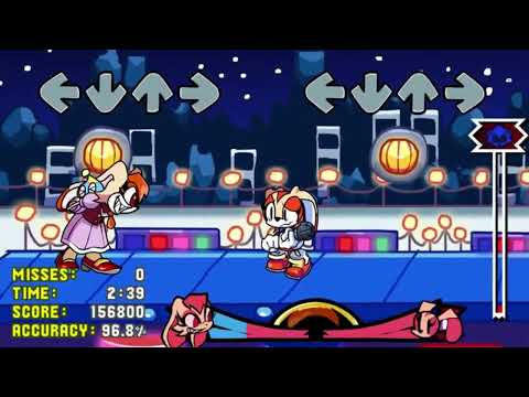 Friday Night Funkin VS Sonic Exe Spirits Of Hell V2 Part 1 Bingo Forest VS Cream The Rabbit 