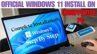 Windows 11 Installation Step By Step 2026 | Windows 11 install on Unsupported Pc