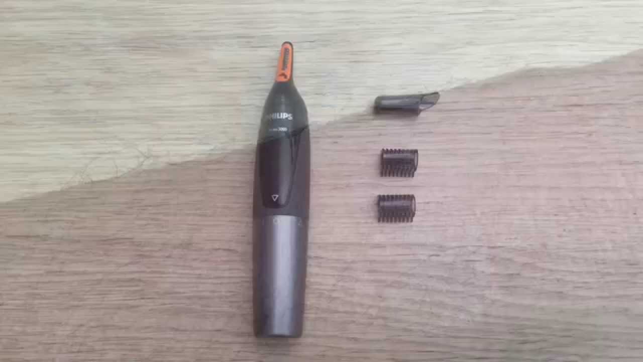 Review of: Philips NT3160/10 Nose Hair, Ear Hair and Eyebrow Trimmer Series  3000 - YouTube