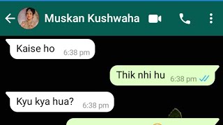 Very Heart Touching Most Funny Whatsapp  Chat ||Mr Vikash Official