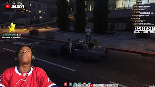 @EmmarLive Met @IShowSpeed in GTA RP 😱🔥😨 They role played together and this happened ‼🤯 *MUST WATCH* screenshot 2