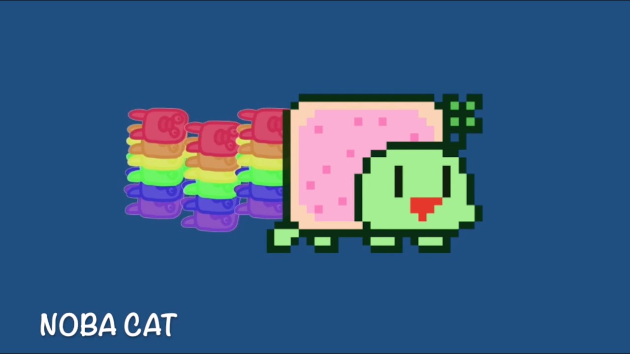 【のばMAD】Noba Cat 【Nyan Cat×のばまん】音MAD