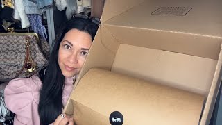 Unboxing Coach Kisslock Denim Barrel Bag #coachnewyork #unboxing #coachbag