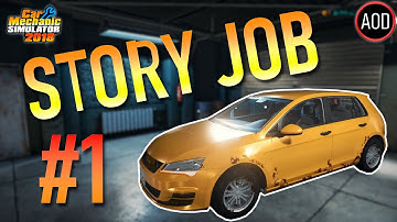 Car Mechanic Simulator 2018 (PC) - Story Job Episode #1 - Bestel 1 Tutorial / Gids / Walkthrough