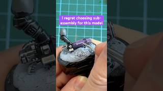 Hellblasters + Sub-assembly = nightmare!! #blacktemplars #warhammer40k #miniaturepainter