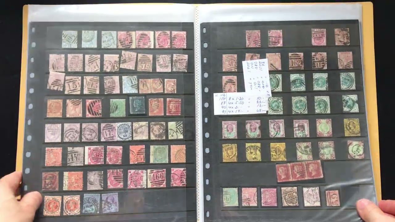 切手コレクションの紹介（郵趣）39th Lot. 1465 46126 - YouTube