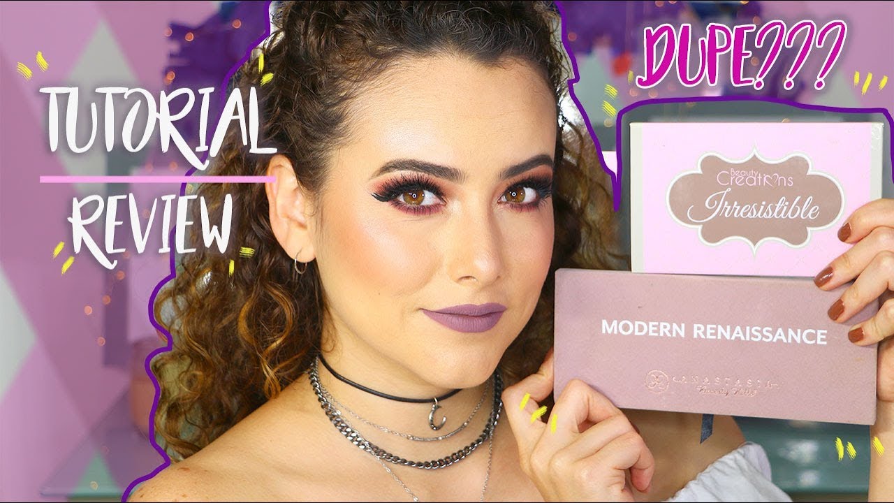 Tutorial y Reseña ABH Modern Renaissance Vs Beauty Creations Irresistible | Susy Diaz