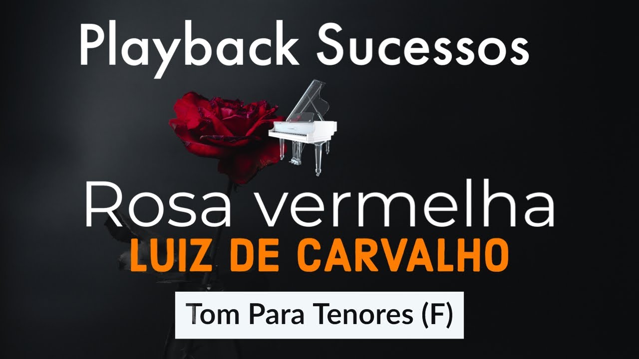 Rosa Vermelha | Playback Tom Para Tenores (F)