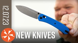 New Knives for the Week of December 7th, 2023 Just In at KnifeCenter.com