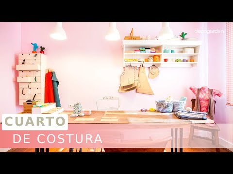Organizing Your Sewing Room: Before and After Decor // Decogarden