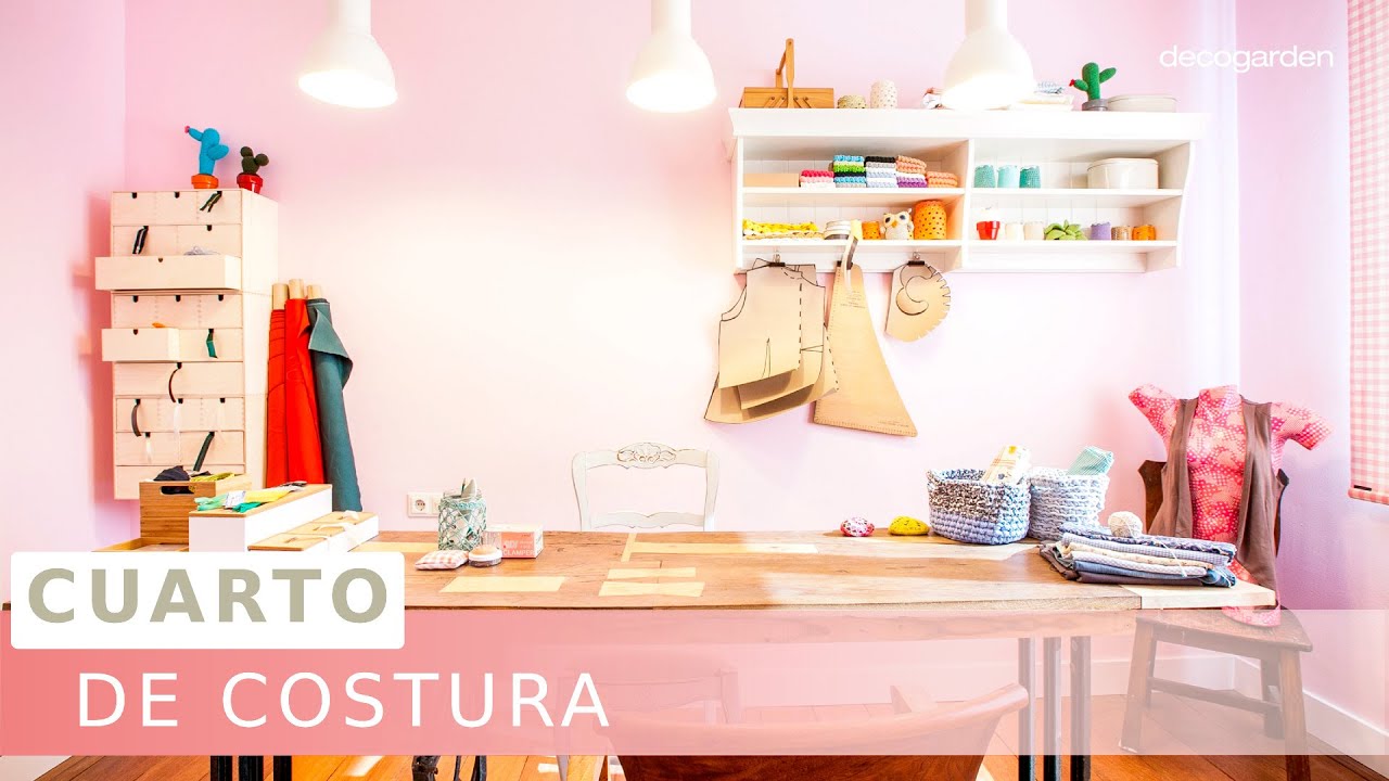 Organizar cuarto de costura: Decoración Antes y Después // Decogarden