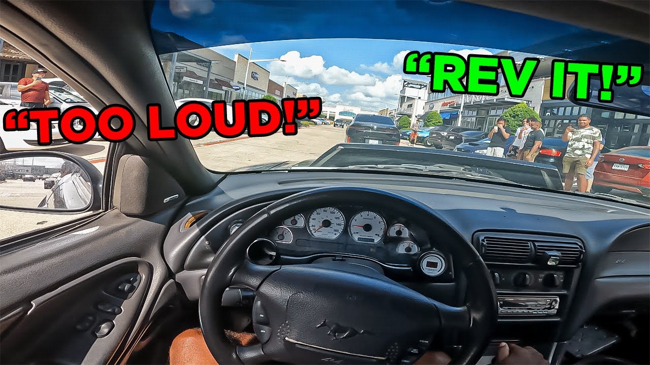 Hilarious Reactions to my LOUD 650HP Cammed & Procharged 1999 Mustang GT!!