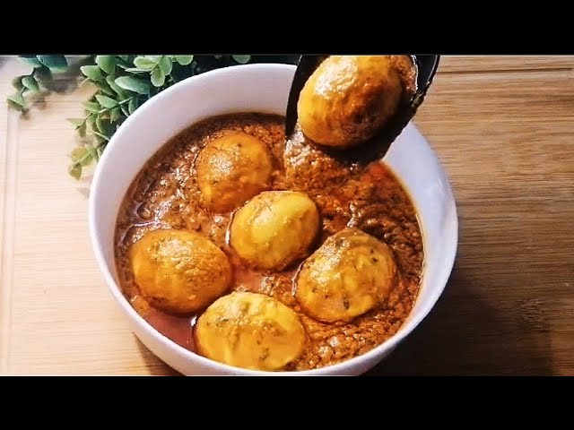 Egg Curry Recipe |Restaurant Style Egg Gravy | Egg Masala |अंडा करी पकाने की विधि| Eier-Curry-Rezept
