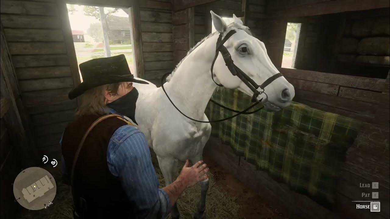 John, Javier and Arthur steal the horses from the Braithwaite Manor