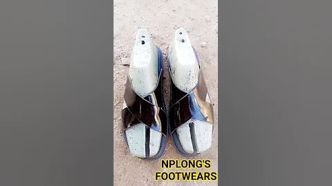 DIY Handcrafted Men's sandals #diy#shoes #viral