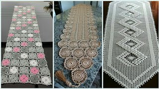 Latest & Stylish Crochet boho Table runner / mat for decoration