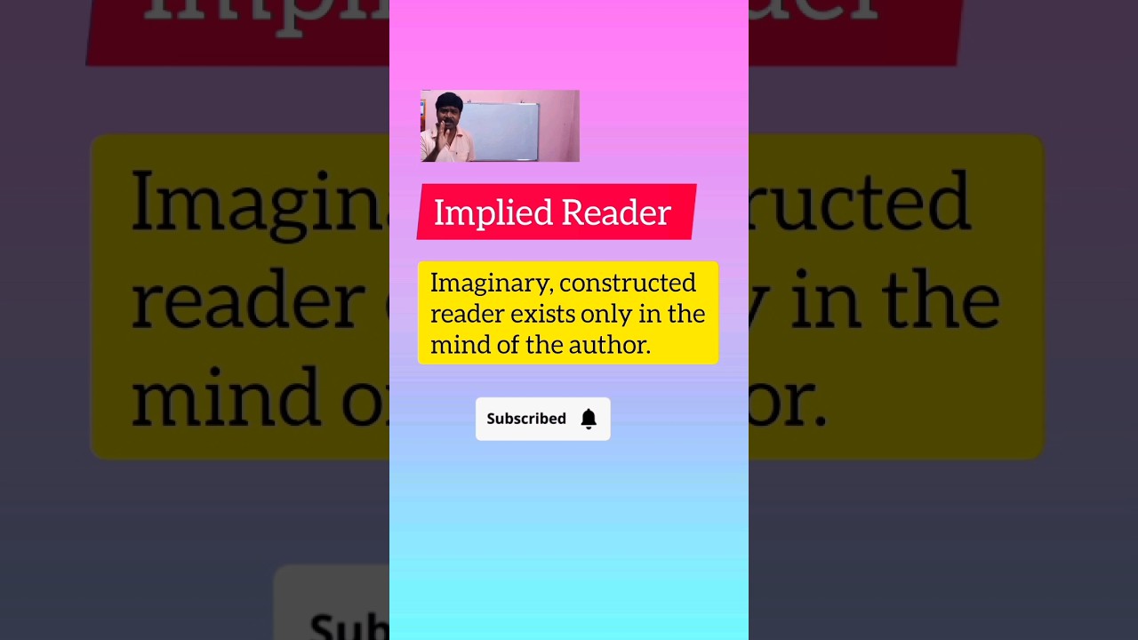 Implied Reader|  Implied Reader by Wolfgang Iser
