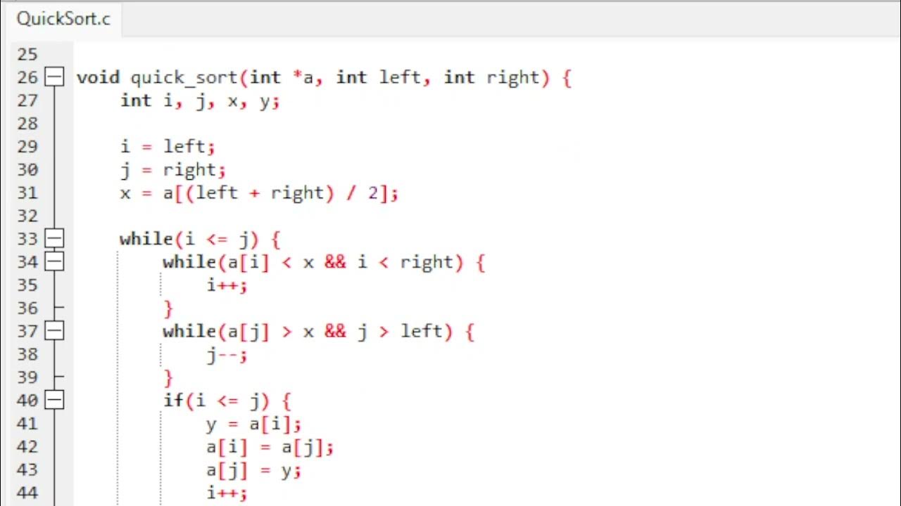 Explicação de QuickSort - ESOFT3S - C - YouTube