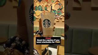 Starbucks in ₹125 on the 30th Sep & 1st Oct.#starbucks #offers  #starbuckscoffee #coffee