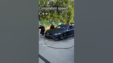 programming language, speed compilation #c++ #golang #rust